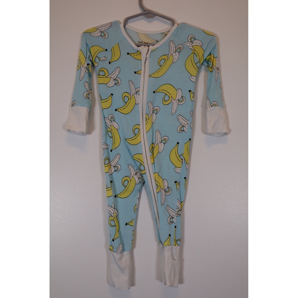 Little Sleepies Bananas Zippy Kids 0-3 Months